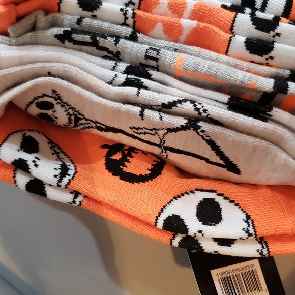 Disney 12 pack of no show Nightmare Before Christmas socks NWT - Picture 9 of 10
